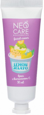 Крем для лица отбеливающий Lemon Jelato, с витамином С, 30мл Neo Care