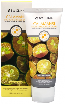 Крем для лица осветляющий с экстрактом каламанси Calamansi Brightening Tone Cream, 100мл 3W Clinic