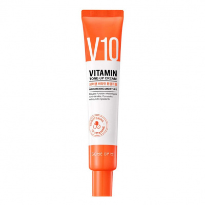 Крем для лица осветляющий витаминный V10 Vitamin Tone-Up Cream, 50мл Some by mi