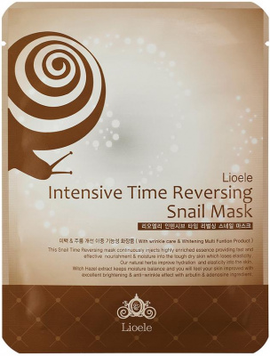 Маска улиточная Intensive Time Reversing Snail Mask Lioele