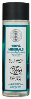 Тоник для лица очищающий Bio 100% Minerals, 150мл Planeta Organica