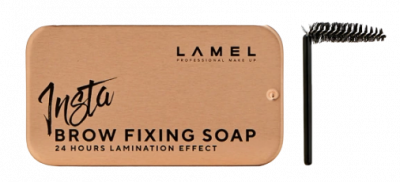Фиксирующее мыло для бровей Insta, 13г Lamel Professional