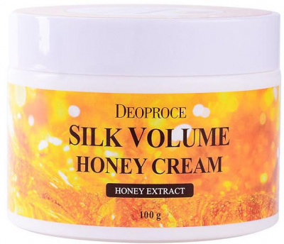 Крем для лица питательный на основе меда Moisture Silk Volume Honey Cream Deoproce