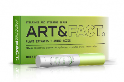 Cыворотка-активатор роста ресниц и бровей Plant Extracts + Amino Acids, 13мл Art&Fact