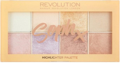 Хайлайтер палетка 8 цв. Soph Highlighter Palette Makeup Revolution