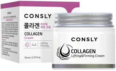 Крем для лица Collagen Lifting & Firming Cream, 70мл Consly