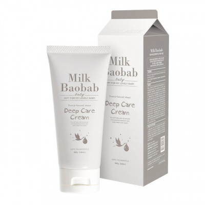 Крем для лица и тела Baby Deep Care Cream, 160г Milk Baobab