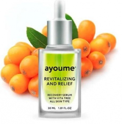 Сыворотка для лица восстанавливающая Vita Tree Revitalizing-&-Relief serum, 30 мл														 Ayoume