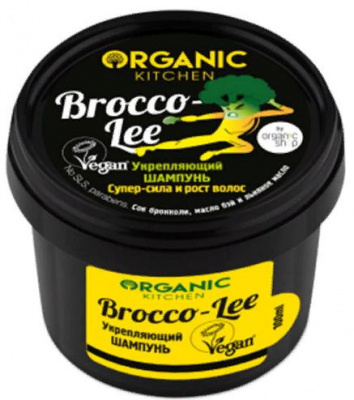 Шампунь укрепляющий "Brocco-lee", 100мл Organic Shop