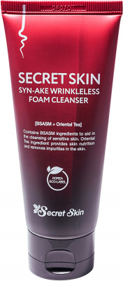 Пенка для лица антивозрастная Syn-Ake Wrinkleless Foam Cleanser, 100мл Secret Skin