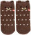 Носки "Зверушки" коричневые Kawaii Factory