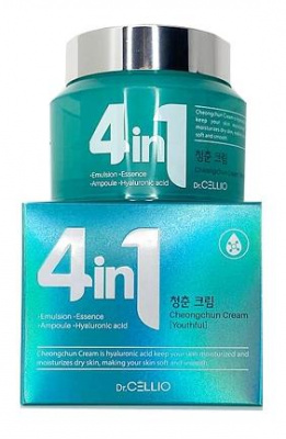 Крем для лица Dr.G50 4 In 1 Cheongchun Cream Hyaluronic Acid, 70мл Dr.Cellio
