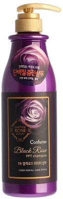 Шампунь для волос черная роза Confume Black Rose PPT Shampoo, 750мл Welcos