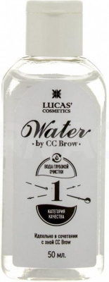 Вода для разведения хны CC Brow Water, 50 мл Lucas' Cosmetics
