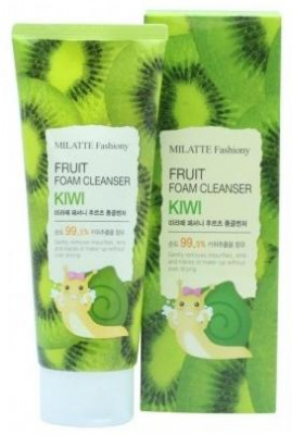 Пенка для умывания киви Fashiony Fruit Foam Cleanser, Kiwi Milatte