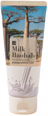 Пенка для лица и тела Whipping Cleansing Foam, 120мл Milk Baobab