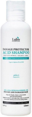 Шампунь для волос с аргановым маслом Damaged Protector Acid Shampoo, 150 мл Lador