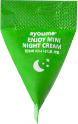 Крем для лица ночной с центеллой Enjoy Mini Night Cream, 3г Ayoume
