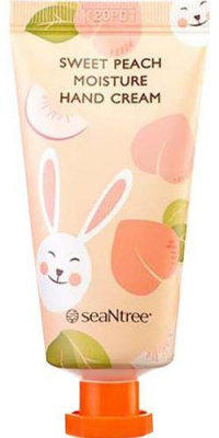 Крем для рук экстракт персика Sweet Peach Moisture Hand Cream Seantree
