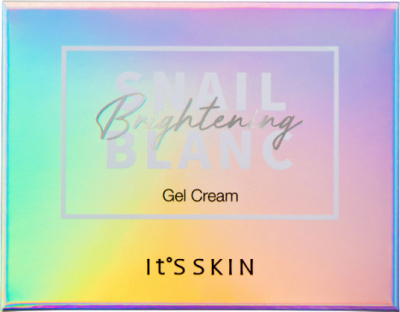 Крем-гель для лица с муцином улитки Snail Blanc Brightening Gel Cream, 50мл It's Skin
